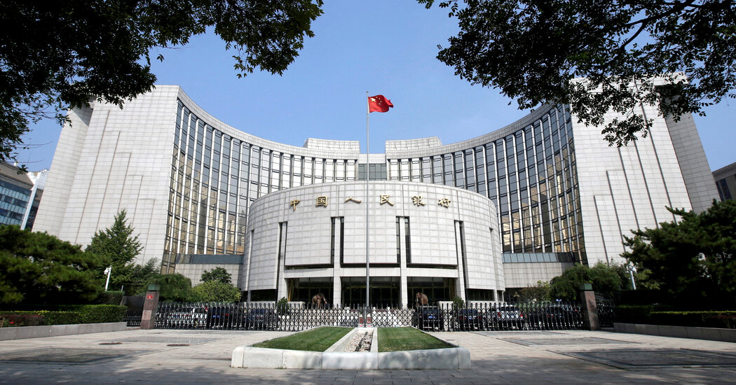 China’s Central Bank Stops Buying Bonds as Deflation Fears Grip Economy